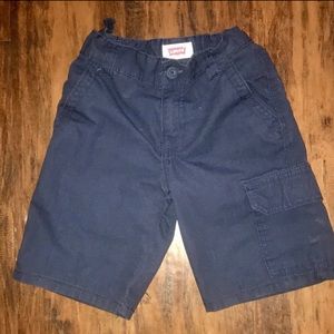 Levis Youth Boys Navy Blue Khaki Shorts Size 5 Reg